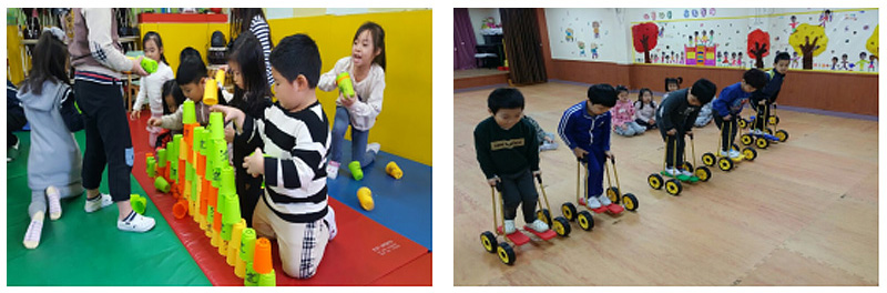스토리 유아체육 활동 모습